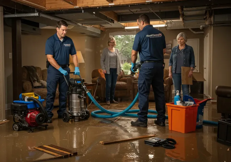 Basement Water Extraction and Removal Techniques process in Meggett, SC